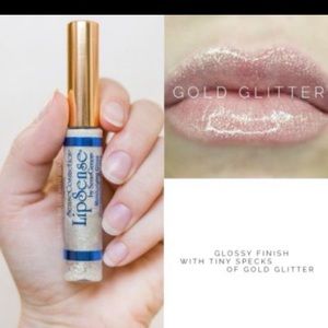 Lipsense gold glitter gloss